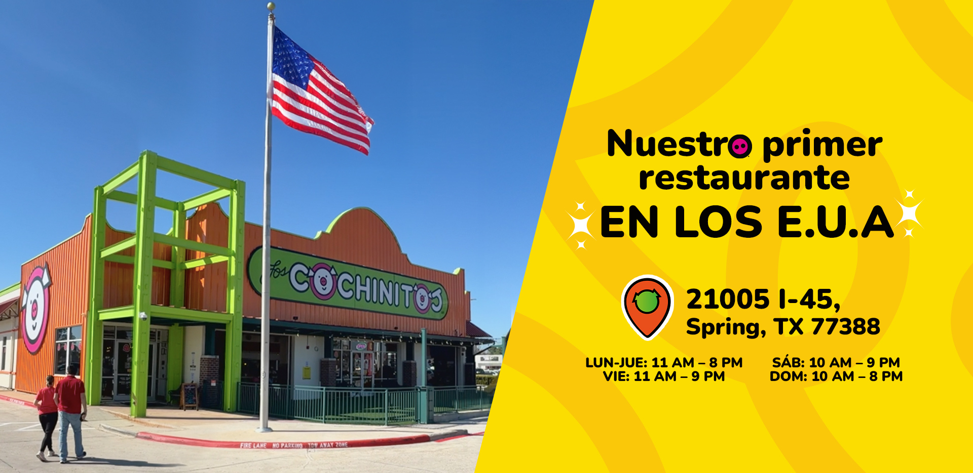 Banner promocional de Los Cochinitos