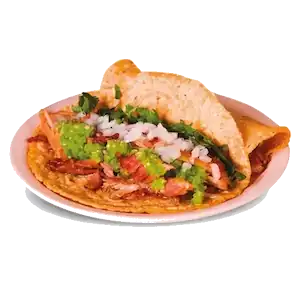 Carnitas taco plate
